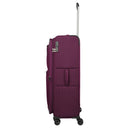 Travelite Cubis - 4-Rollen-Trolley 83 cm erw. (berry) - Ansicht 7