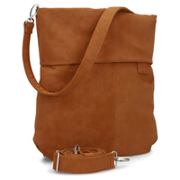 zwei Mademoiselle M12 - Schultertasche 32 cm (nubuk-cognac) - Ansicht 2
