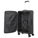 Travelite Cubis - 4-Rollen-Trolley 72 cm erw. (anthracite) - Ansicht 4