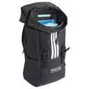 adidas 3 Stripes Flap Backpack - Rucksack 50 cm (black) - Ansicht 4