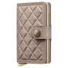 Secrid Miniwallet Emboss Diamond - Kreditkartenetui 6cc 10.2 cm RFID (chalk+)