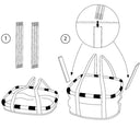 KLICKfix reisenthel Bikebasket 15 - Lenkerkorb 35 cm (twist sky rose) - Ansicht 4