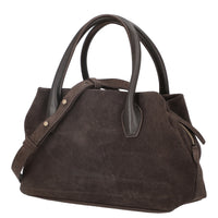 Les Visionnaires Sophie Petite Cozy Scarf - Henkeltasche 25 cm (dark brown) - Ansicht 2