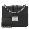 Seidenfelt Roros - Schultertasche 21 cm (black/silver)