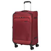 D&N Travel Line 9504 - 4-Rollen-Trolley M 67 cm erw. (dark red) - Ansicht 2