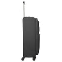 Travelite Cubis - 4-Rollen-Trolley 83 cm erw. (anthracite) - Ansicht 6