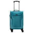 D&N Travel Line 6804 - 4-Rollen-Kabinentrolley S 55 cm (türkis, 55 cm)