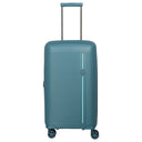Travelite Roomer Trunk - 4-Rollen-Trolley M 66 cm erw. (aqua)