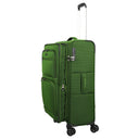 Travelite Cubis - 4-Rollen-Trolley 72 cm erw. (green) - Ansicht 9