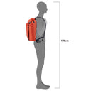 Ortlieb Vario Lite 22 Hinterradtasche - Rucksack 49 cm (rooibos) - Ansicht 10