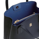 Tommy Hilfiger Icon Mini Satchel - Henkeltasche 28 cm (space blue) - Ansicht 3