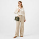 Seidenfelt Roros - Schultertasche 21 cm (olive) - Ansicht 7