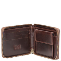 Buckle & Seam Grind Blu - Geldbörse 3cc 12 cm (brown) - Ansicht 4