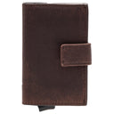 Strellson Camden C-Three E-Cage - Kreditkartenetui 6cc 10 cm (darkbrown)