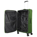 Travelite Cubis - 4-Rollen-Trolley 83 cm erw. (green) - Ansicht 5
