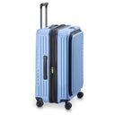 Delsey Paris Securitime - 4-Rollen-Trolley M 66 cm erw. (lavendelblau) - Ansicht 4