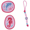 DerDieDas ErgoFlex Light Exklusiv Superflash - Schulranzen Set 5tlg. 800g (Coral Reef) - Ansicht 12