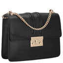 Seidenfelt Roros - Schultertasche 21 cm (black/gold) - Ansicht 5