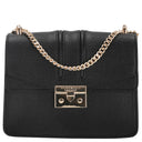 Seidenfelt Roros - Schultertasche 21 cm (black/gold)