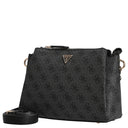 Guess Noelle II TRI Comp - Umhängetasche 24 cm (coal logo) - Markenkoffer