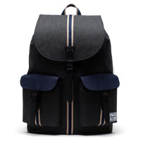 black crosshatch/peacoat