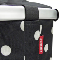 KLICKfix reisenthel Bikebasket 15 - Lenkerkorb 35 cm (black dots) - Ansicht 2