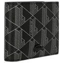 Lacoste Signature - Mens's Geldbörse 6cc 11 cm (allover monogram noir gris) - Ansicht 2