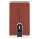 Piquadro Black Square - Kreditkartenetui 5cc 10 cm (brown)