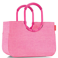 reisenthel shopping loopshopper L - Einkaufstasche mit Bügel 46 cm (frame twist pink) - Ansicht 2