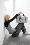 reisenthel travelling allrounder M - Reisetasche 40 cm (herringbone grey) - Ansicht 5