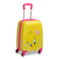 Roncato Looney Tunes Kids - 4-Rollen-Kindertrolley 44 cm (Tweety Giallo) - Ansicht 2