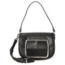 Seidenfelt Grurup - Schultertasche 26 cm (black)
