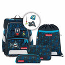 Step by Step Space Shine - Schulranzen Set 5tlg. (Shark Dexter)