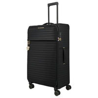 BARBARA & travelite Stepp - 4-Wheel Trolley L 80 cm (Color: black)
