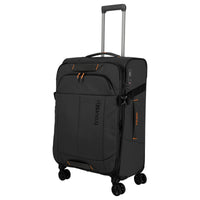 Travelite Briize - 4-Rollen-Trolley M 67 cm erw. (schwarz) - Ansicht 2