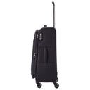 Travelite Chios - 4-Rollen-Trolley M 67 cm erw. (schwarz) - Ansicht 3