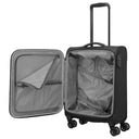 Travelite Umbria - 4-Rollen-Kabinentrolley S 55 cm (schwarz) - Ansicht 6