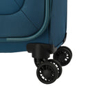 Travelite Umbria - 4-Rollen-Trolley M 67 cm erw. (petrol) - Ansicht 11
