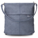zwei Mademoiselle M12 - Schultertasche 32 cm (nubuk-sky) - Ansicht 6