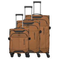 Travelite Briize - 4-Rollen Trolley Set 3tlg. S/M erw./L erw. (curry) - Ansicht 2