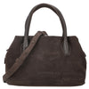 Les Visionnaires Sophie Petite Cozy Scarf - Tote Bag 25 cm (dark brown)