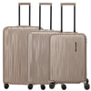 Travelite BARBARA Novelty - 4-Wheel Trolley Set 3 pcs. (satin nude)