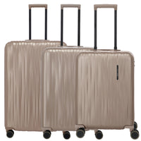 Travelite BARBARA Novelty - 4-Wheel Trolley Set 3 pcs. (satin nude)