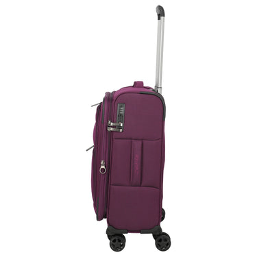 Travelite Cubis - 4-Rollen-Kabinentrolley 55 cm erw. (berry) - Ansicht 7