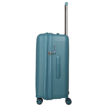 Travelite Roomer Trunk - 4-Rollen-Trolley M 66 cm erw. (aqua) - Ansicht 4