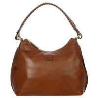 Brics Volterra - Schultertasche 32 cm (tobacco)