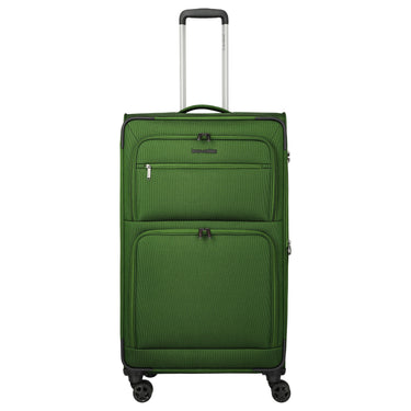 Travelite Cubis - 4-Rollen-Trolley 83 cm erw. (green) - Ansicht 2