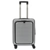Mandarina Duck Tank Case - 4-Wheel Trolley with Front Pocket 55 cm (Color: gray)