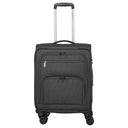 Travelite Cubis - 4-Rollen-Kabinentrolley 55 cm erw. (anthracite) - Ansicht 2