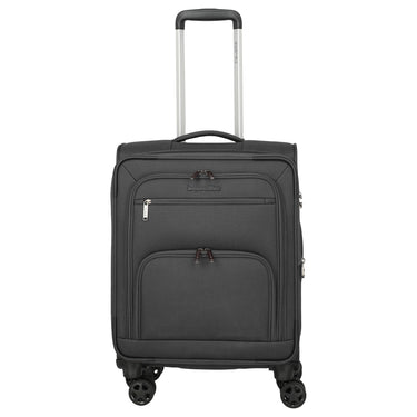 Travelite Cubis - 4-Rollen-Kabinentrolley 55 cm erw. (anthracite) - Ansicht 2